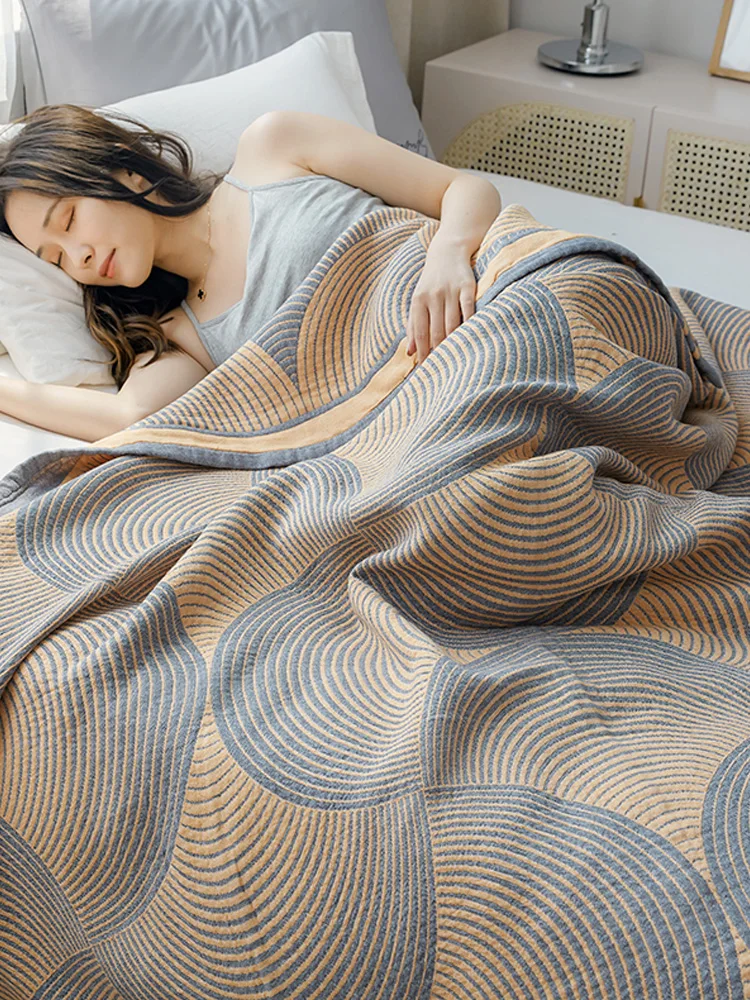 Double Bed Quilt Summer Cotton - Muslin Cotton Bedspread review and price