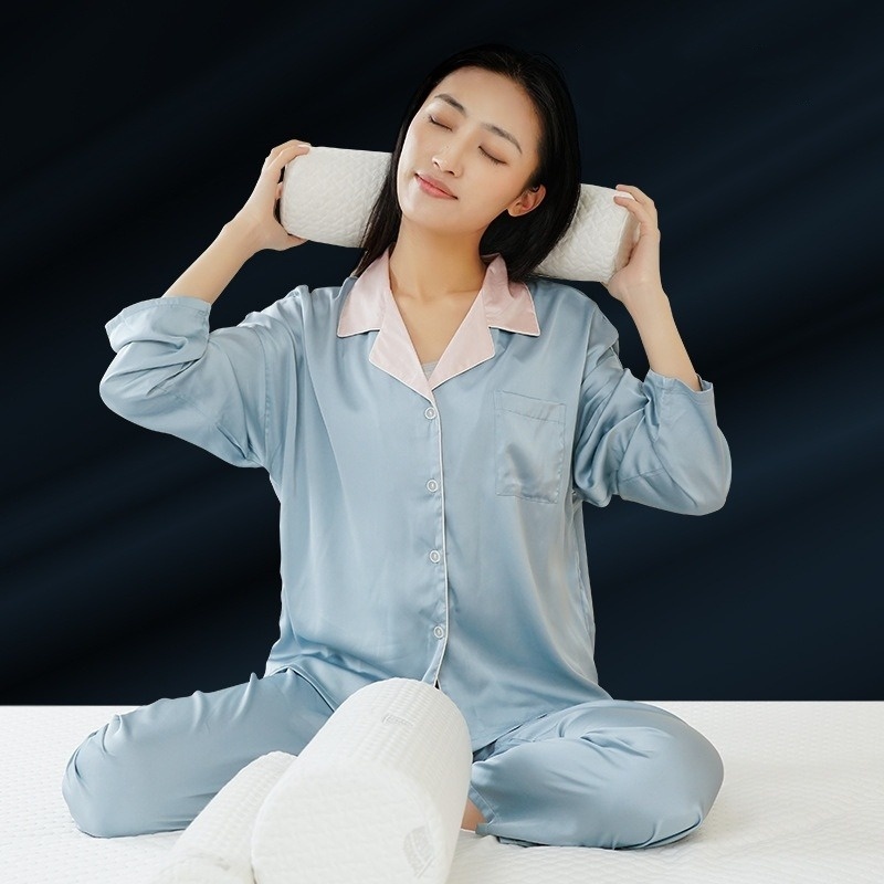 Cervical Neck Roll Memory Foam - Anti Snore Contour Pillow review and price