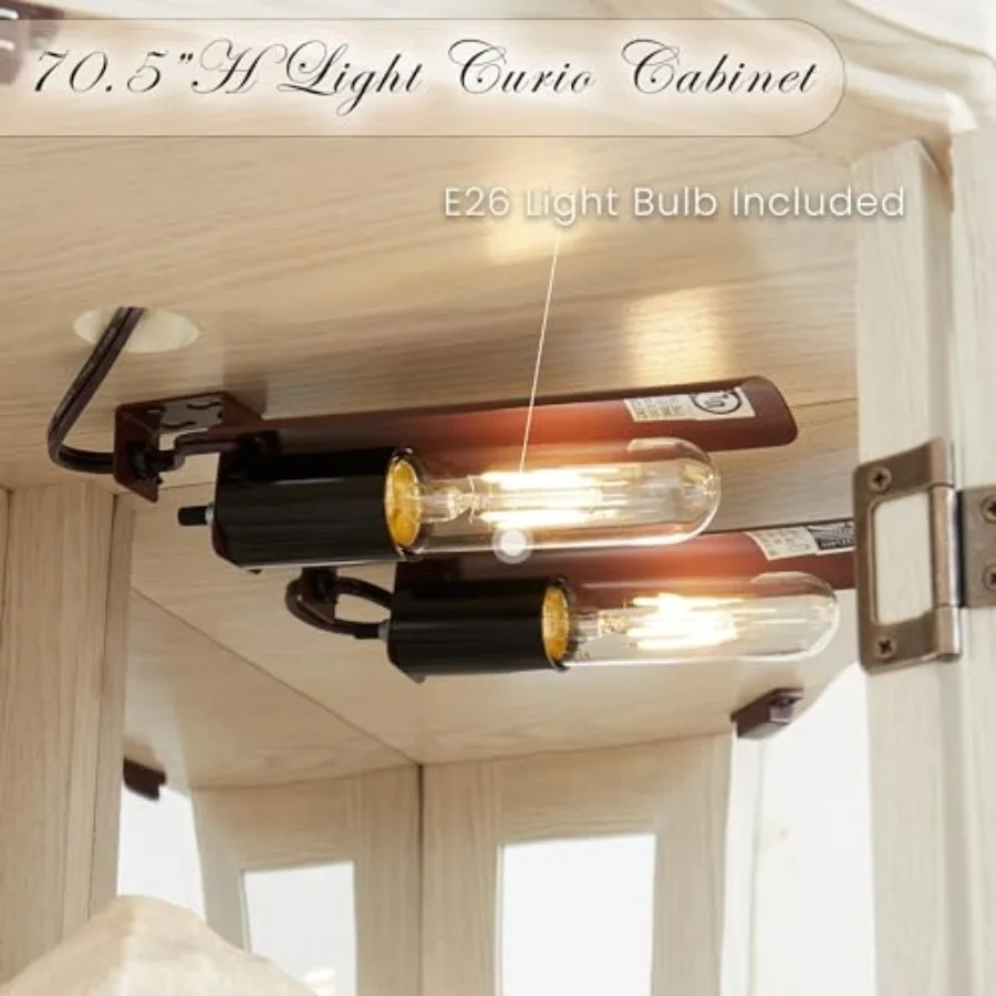 Corner curio cabinet for bar a - Storage & Organization review and price