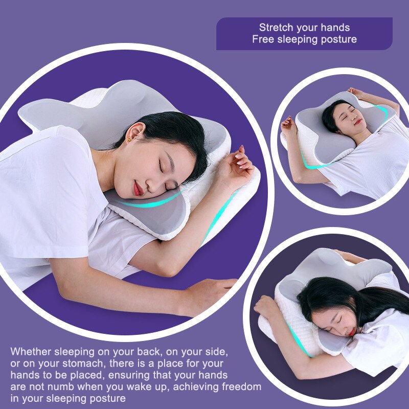 Memory Foam Pillows Butterfly  - Memory Foam Orthopedic Pillow Neck Pain review and price