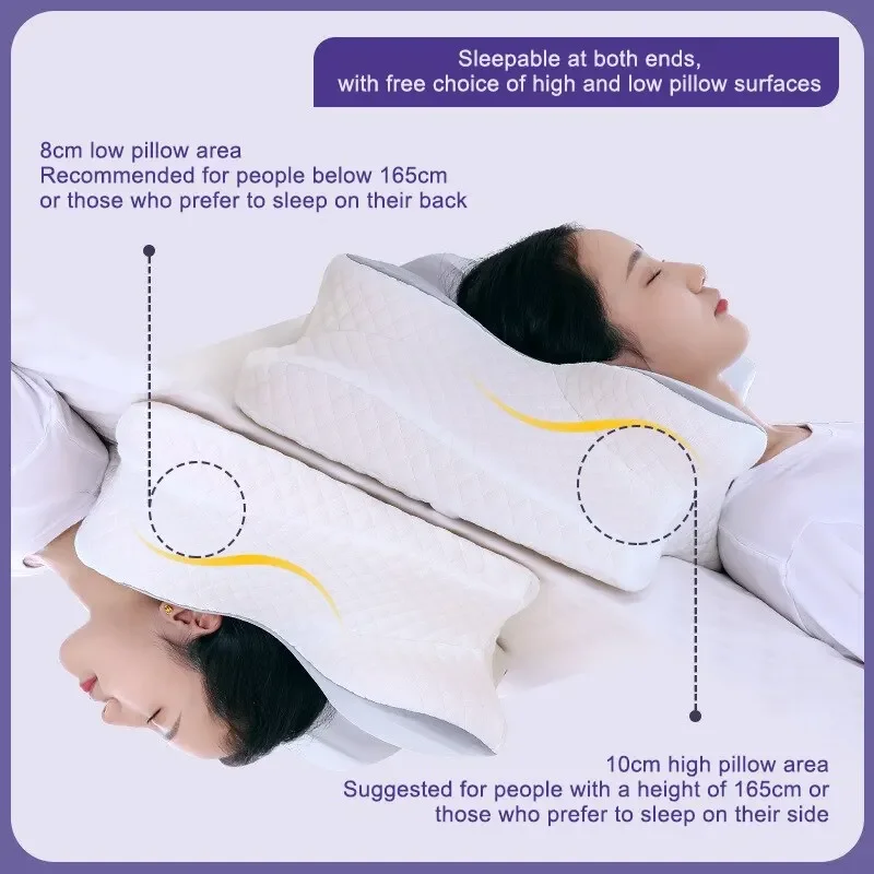 Memory Foam Pillows Butterfly  - Memory Foam Orthopedic Pillow Neck Pain review and price