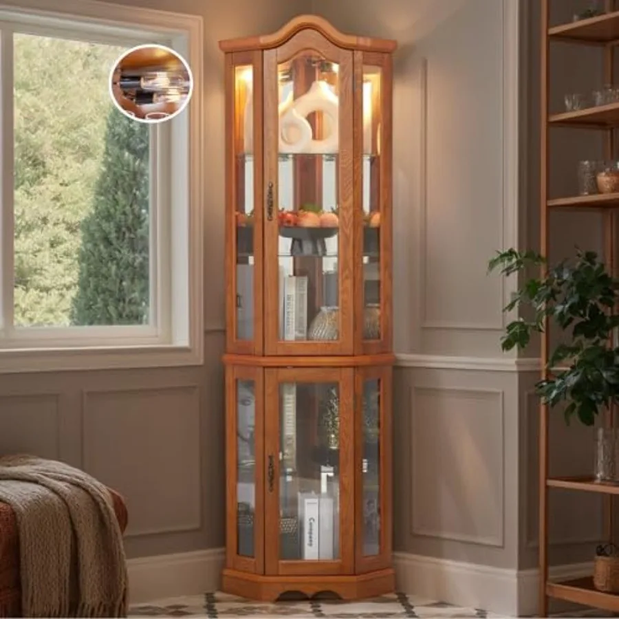 Corner curio cabinet for bar a - Storage & Organization review and price