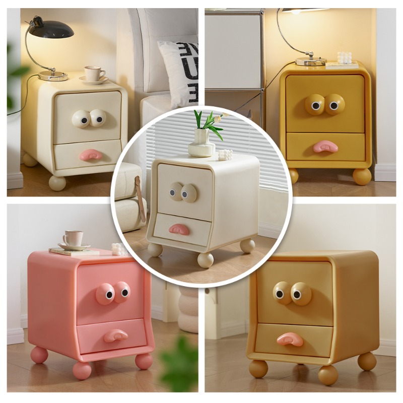 Bedside table creative cute ca - Storage & Organization review and price