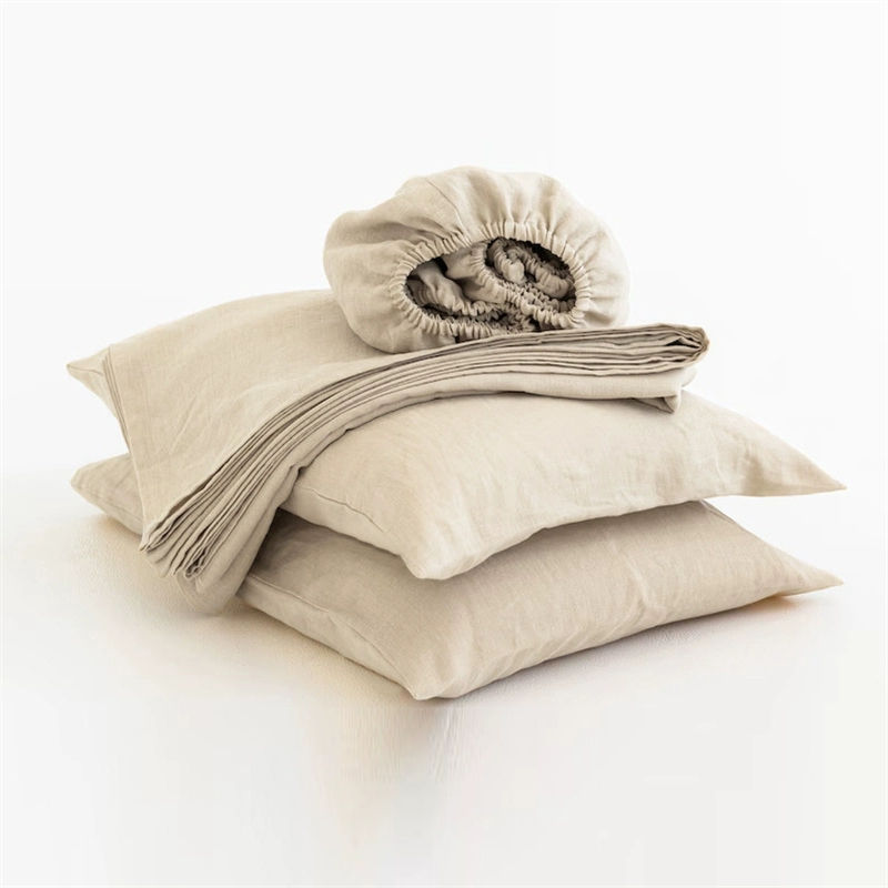 100% Linen Soft Bed Sheets, Qu - Fitted Bed Sheets Deep Pocket review and price