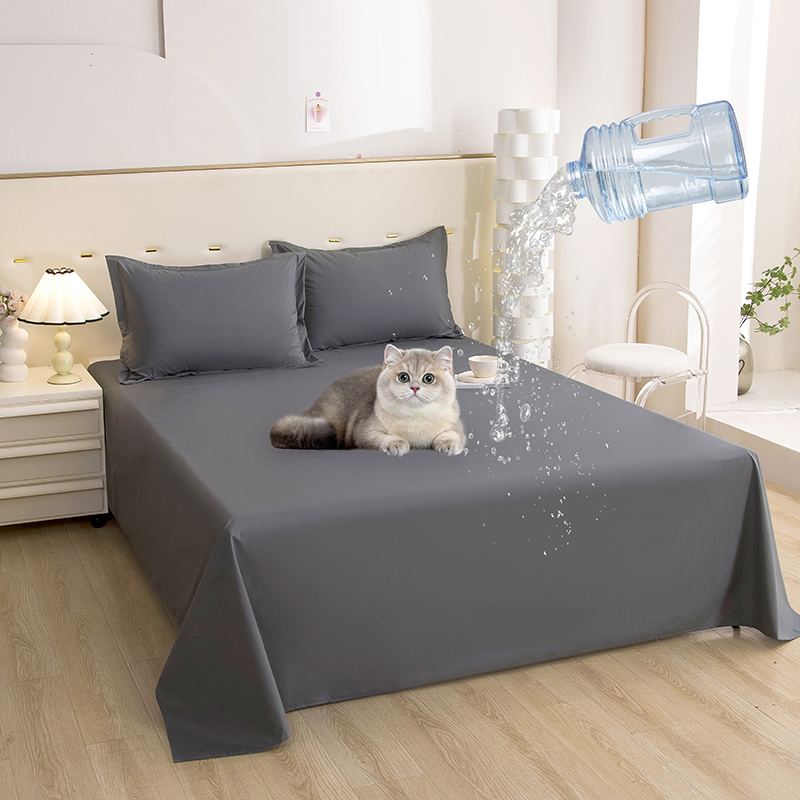 Bed Flat Sheet TPU Waterproof  - Waterproof Mattress Protector Breathable review and price