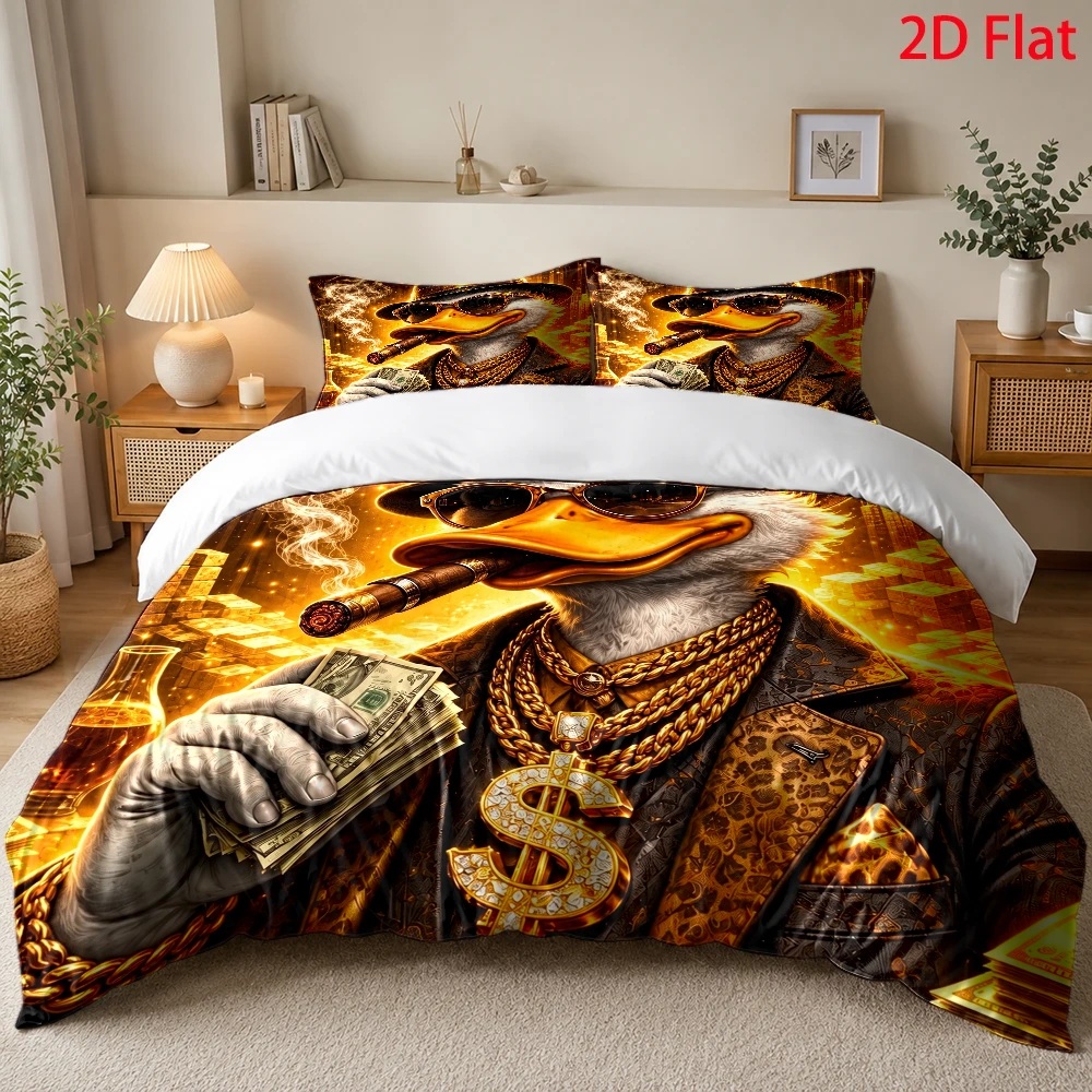 Wealthy Duck Theme Duvet Cover - Duvet Cover Sets With Zipper review and price